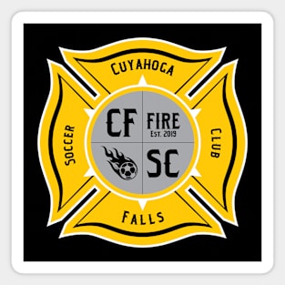 Cuyahoga Falls Fire Soccer Club Magnet